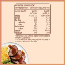 Gravox Traditional Salt Reduced Gravy Mix Tin