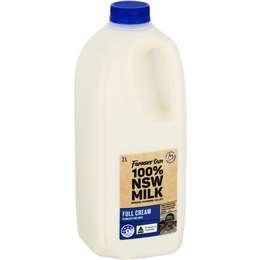 Farmers Own Full Cream Homogenised 2l | Woolworths