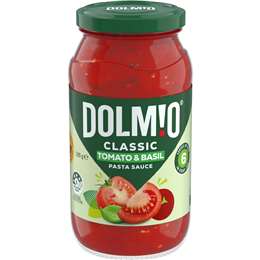 Dolmio Classic Tomato With Basil Pasta Sauce 500g