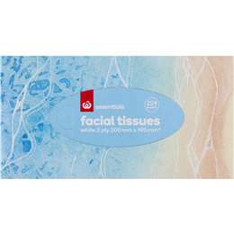 Essentials Facial Tissues 