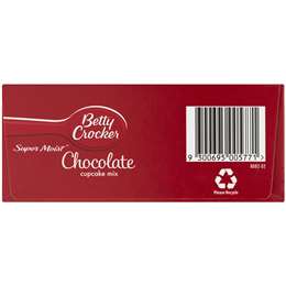 Betty Crocker Chocolate Cupcake Mix Cupcake Mix