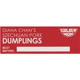 Golden Wok Diana Chan Szechuan Peppered Pork Dumpling