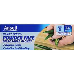 ansell powder free gloves coles