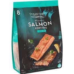 Ocean Chef Atlantic Salmon Portions Skin On