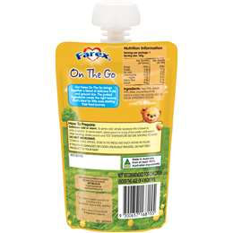 Farex Breakfast On The Go Pear Apricot Rice Baby Food 6+ M