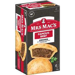 Mrs Mac's Pies Beef Beef