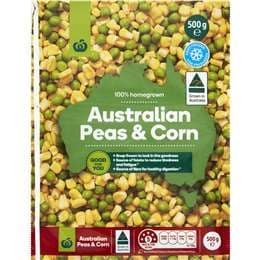 Woolworths Peas & Corn 500g