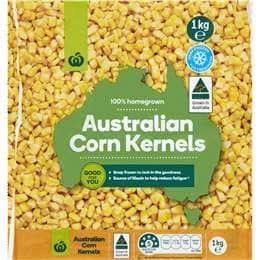 Woolworths Corn Kernels 1kg