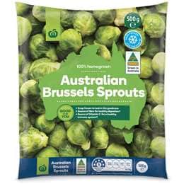 Woolworths Brussels Sprouts 500g
