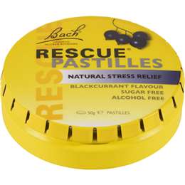 Bach Remedy Stress Relief Pastill Blackcurrant