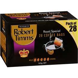 Robert Timms Royal Special Coffee Bags