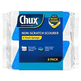 Chux Non Scratch Scourer Scrubs 8 pack