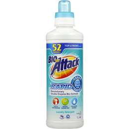 Biozet Attack Rapid Top & Front Loader Laundry Liquid