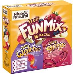 Nice & Natural Fruit Fun Mix Variety Multi 16 pack