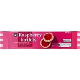 Woolworths Raspberry Tartlets 200g