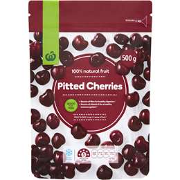 Woolworths Frozen Pitted Cherries 500g | Woolworths