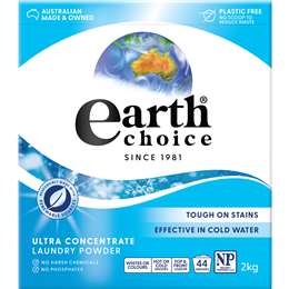 Earth Choice Front Loader Laundry Powder 2kg