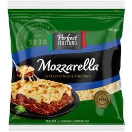 Perfect Italiano Grated Mozzarella Cheese Mozzarella Cheese