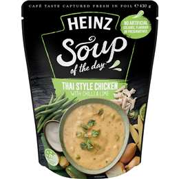 Heinz Soup Of The Day Thai Style Chicken & Chilli Soup Pouch 430g