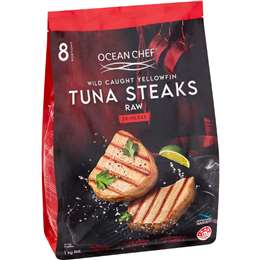 Ocean Chef Yellowfin Tuna Steaks Yellowfin Tuna Steaks