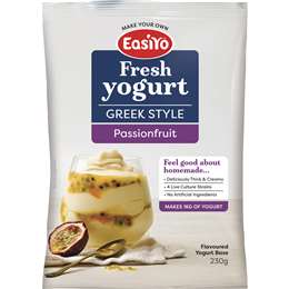 Easiyo Greek Style Passionfruit Yoghurt Base