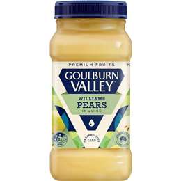 Goulburn Valley Pears In Juice Sliced In Juice