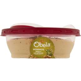 Obela Hommus Garnished With Zesty Jalapenos