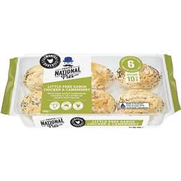National Pies Little Chicken & Camembert Party Pies