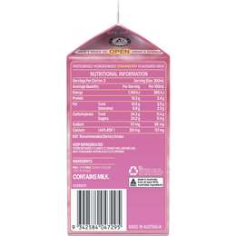 Oak Strawberry Flavoured Milk Milk