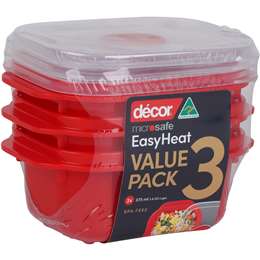 Decor Microsafe Container Oblong