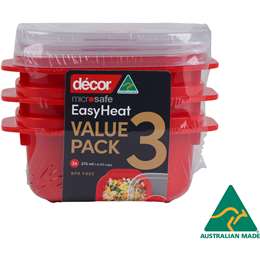 Decor Microsafe Container Oblong