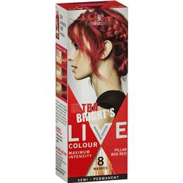 Schwarzkopf Live Colour Ultra Brights Pillar Box Red Each