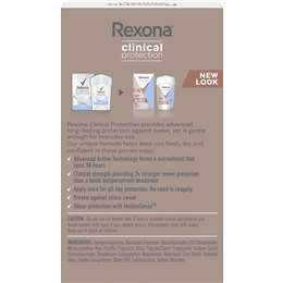 Rexona Women Clinical Protection 96h Antiperspirant Shower Clean