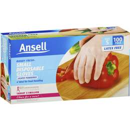 Ansell Gloves Handy Fresh Disposable Small