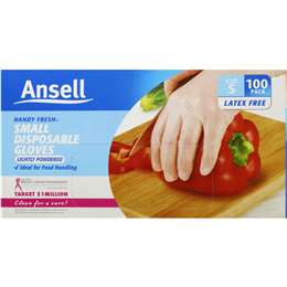 Ansell Gloves Handy Fresh Disposable Small