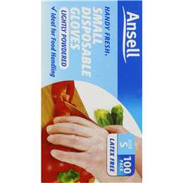 Ansell Gloves Handy Fresh Disposable Small