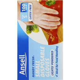 Ansell Gloves Handy Fresh Disposable Small