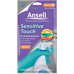 Ansell Gloves Sensitive Touch Medium