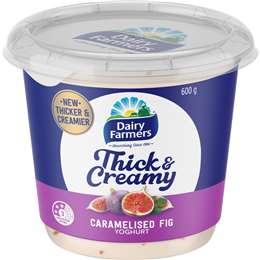 Dairy Farmers Thick & Creamy Caramelised Fig Yoghurt