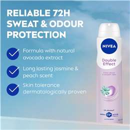 Nivea Double Effect Aerosol Antiperspirant Deodorant
