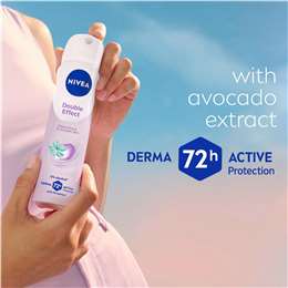 Nivea Double Effect Aerosol Antiperspirant Deodorant