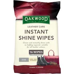 Oakwood Leather Wipes 16 Pack