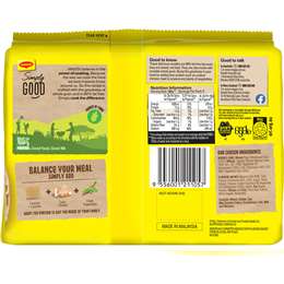 Maggi 2 Minute Wholegrain Beef Flavour Instant Noodles 5 Pack | Woolworths