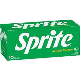 Sprite Lemonade Soft Drink Multipack Cans