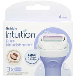 Schick Intuition Razor Pure Nourish Cartridges