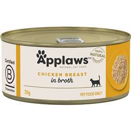 Applaws Cat Food Chicken Breast Tins 70G Woolworths