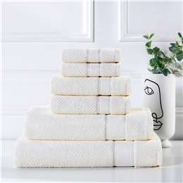 Inspire Premiun Hand Towel  Cream Petrol
