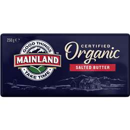 Mainland Organic Butter 250g | Woolworths