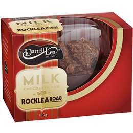 Darrell Lea Half Milk Chocolate Egg With Rocklea Road