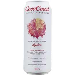 Cococoast Natural Coconut Water Lychee